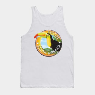 Explore South America vintage logo Tank Top